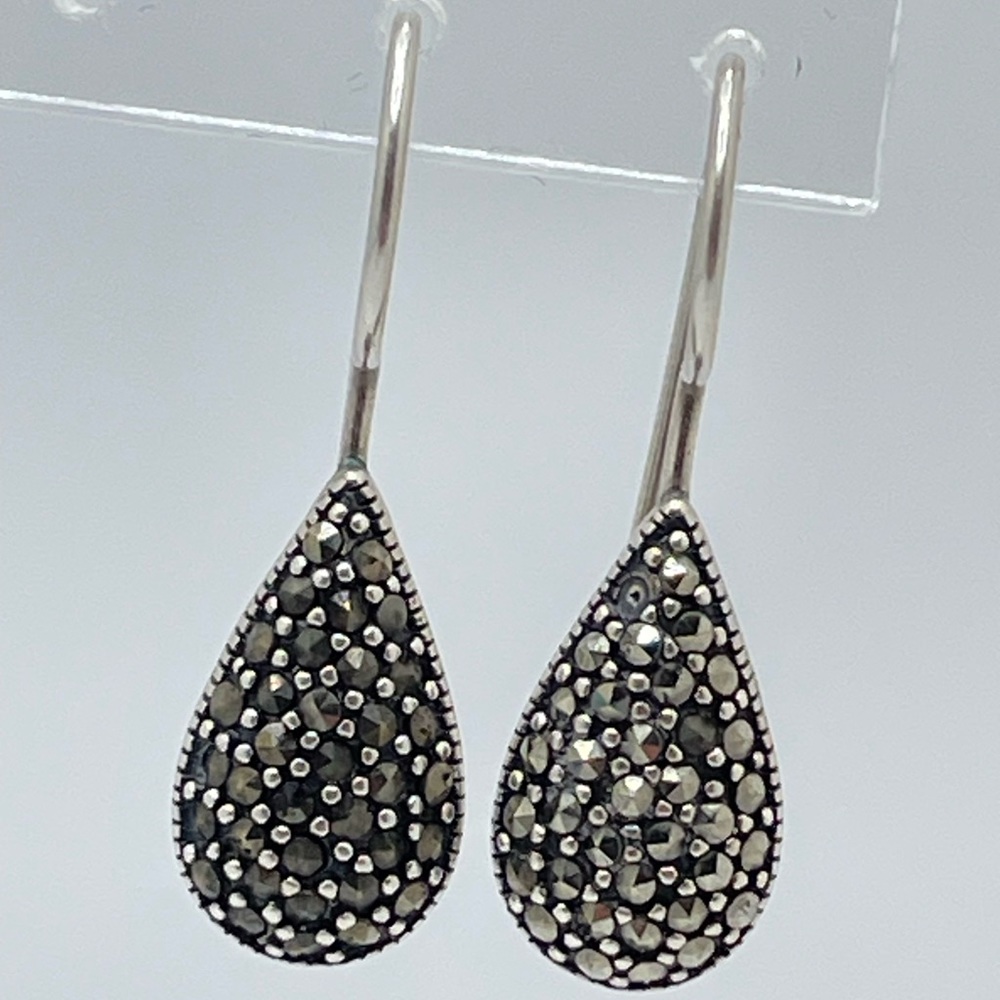 Sterling & Marcasite Earrings!
